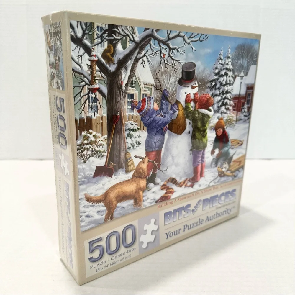 Bits and Pieces Snowman 500‎ Piece Jigsaw Puzzles Liz Goodrick Dillon 18